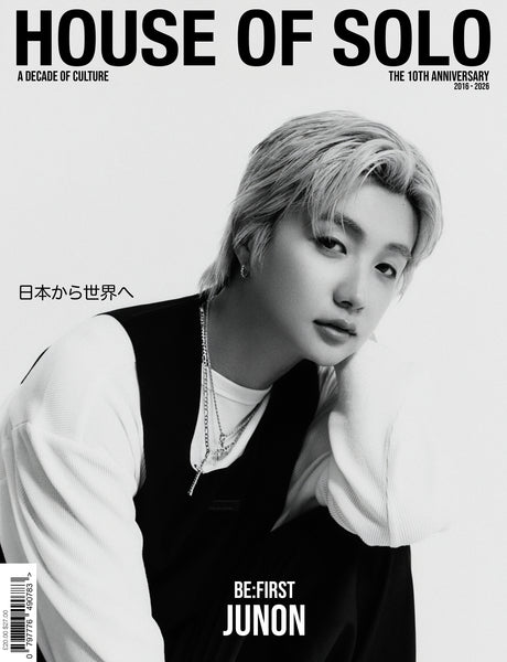 HOUSE OF SOLO BE：FIRST BE:FIRST JUNON COVER (PRE ORDER) – House of Solo Magazine