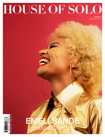CELEBRATION ISSUE of HOUSE OF SOLO featuring EMELI SANDÉ