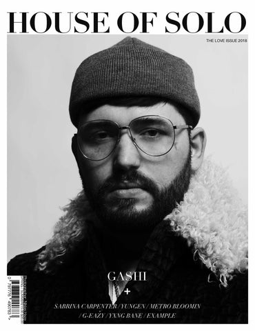 HOUSE OF SOLO Love Issue - Gashi Cover S/S 2018 (Print)