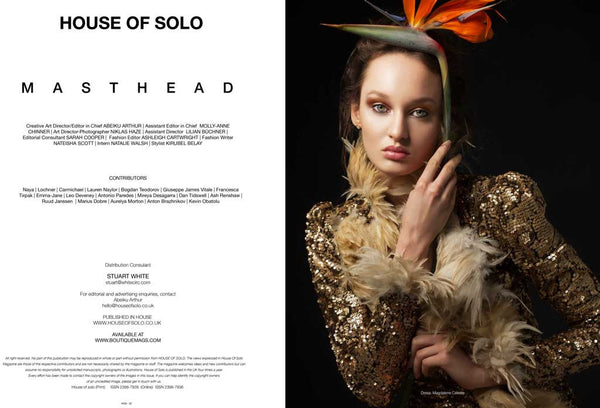 HOUSE OF SOLO Summer 2017 Issue - CHIARA COVER (DIGITAL)