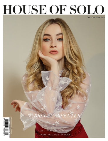 HOUSE OF SOLO Love Issue - Sabrina Carpenter Cover S/S 2018 (Print)