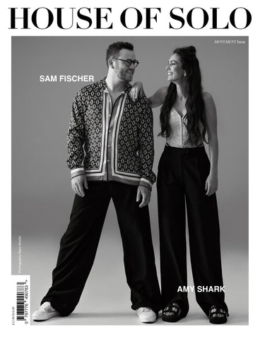 SAM FISCHER AND AMY SHARK COVER HOUSE OF SOLO S/S ISSUE 2023