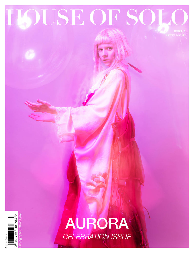 CELEBRATION ISSUE of HOUSE OF SOLO featuring AURORA