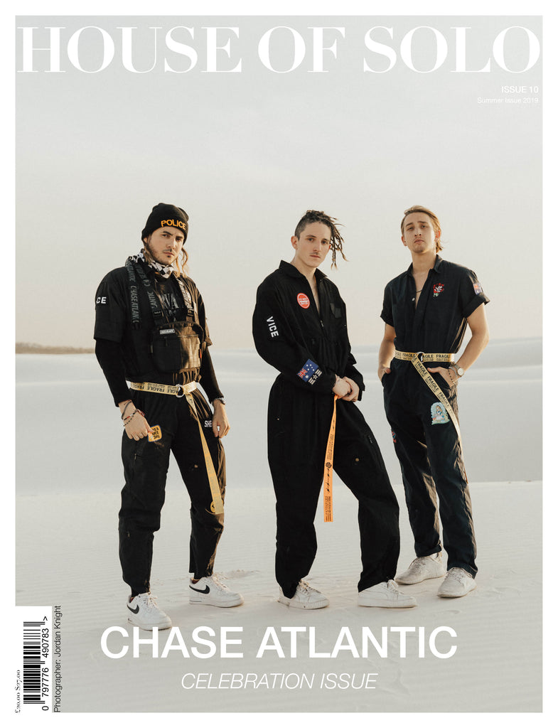 CELEBRATION ISSUE of HOUSE OF SOLO featuring CHASE ATLANTIC