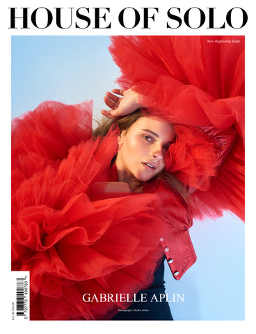 GABRIELLE APLIN COVER OF HOUSE OF SOLO WINTER ISSUE