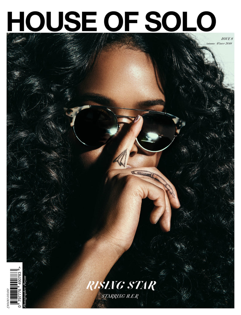 Autumn/Winter 18 issue of HOUSE OF SOLO featuring H.E.R