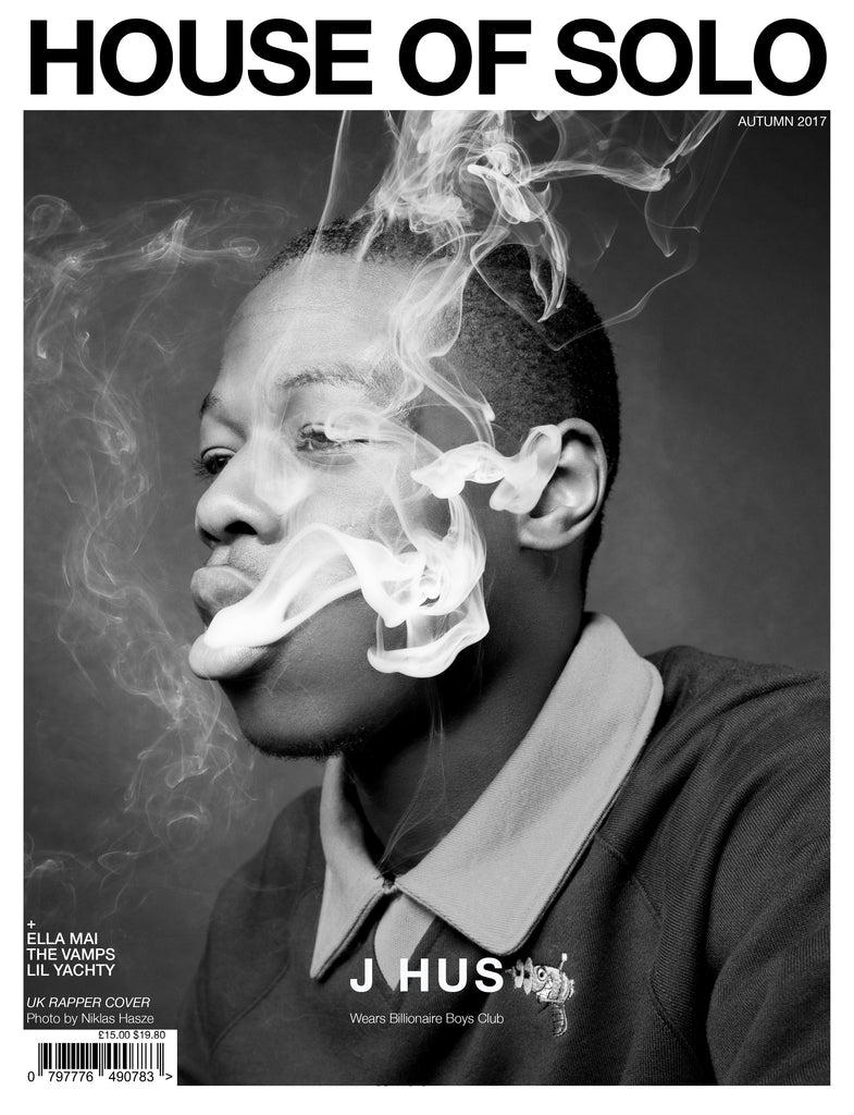 HOUSE OF SOLO SUMMER ISSUE 2017-J HUS COVER (PRINT)